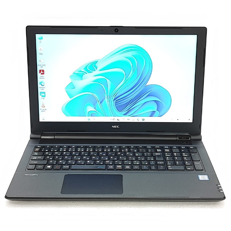 薄型 大画面 中古パソコン Microsoft Office付き NEC VersaPro VRT25/F