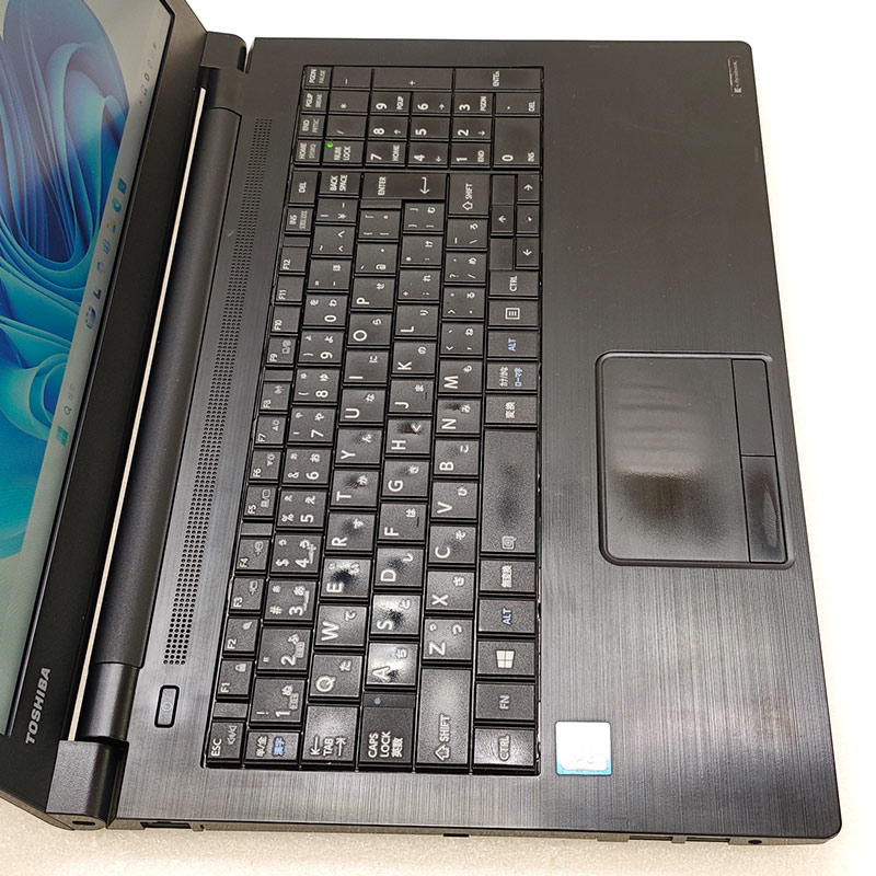 東芝ブラックSSD256ギガノートパソコン メモリ8ギガオフィスDVD 楽天