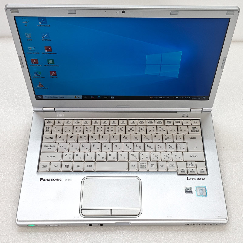 Win10 中古パソコン Microsoft Office付き Panasonic Let's note CF-LX5 Windows10 Pro Core i5 6300U メモリ 4GB SSD 128GB 14型 DVDマルチ 無線LAN Wi-Fi 14インチ A4 本体 / 3ヶ月保証 中古ノートパソコン (8384aof)
