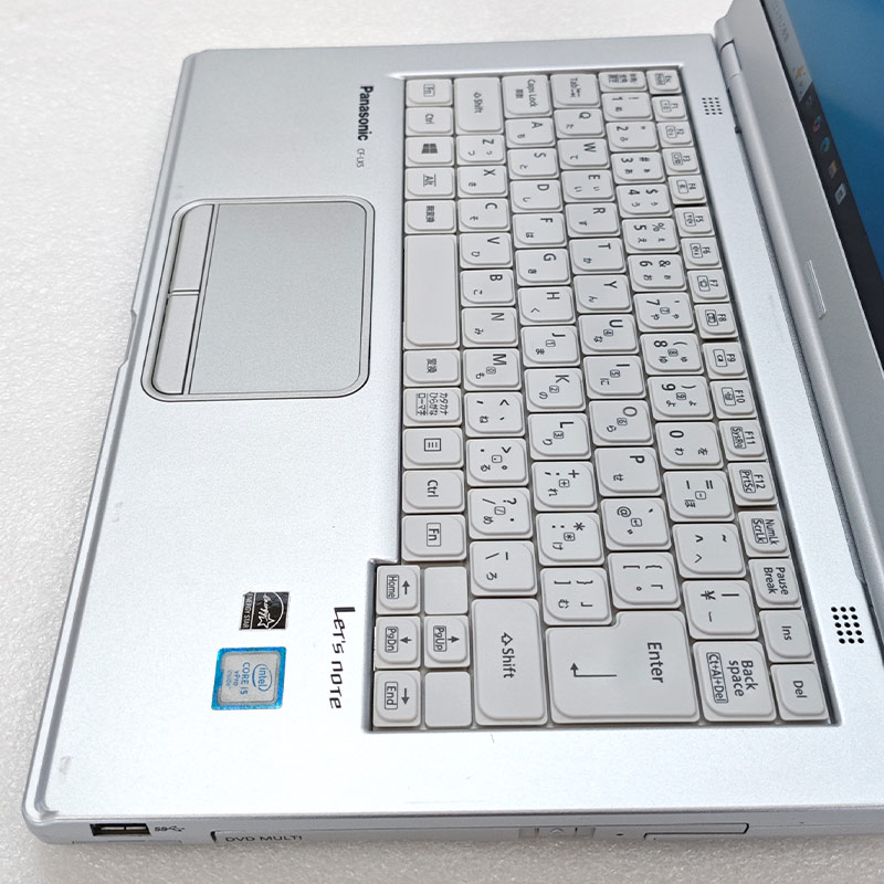 Win10 中古パソコン Microsoft Office付き Panasonic Let's note CF-LX5 Windows10 Pro Core i5 6300U メモリ 4GB SSD 128GB 14型 DVDマルチ 無線LAN Wi-Fi 14インチ A4 本体 / 3ヶ月保証 中古ノートパソコン (8384aof)
