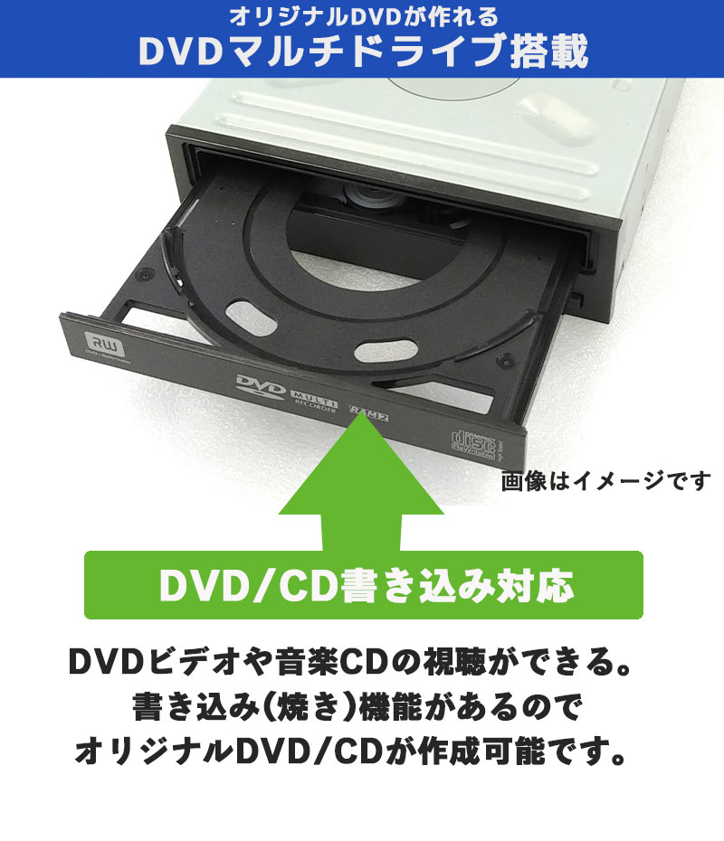 中古パソコン 富士通 ESPRIMO D586/MW Windows10Pro Corei5 6500 メモリ8GB HDD500GB DVDマルチ WPS Office (2286) 3ヵ月保証 / 中古デスクトップパソコン