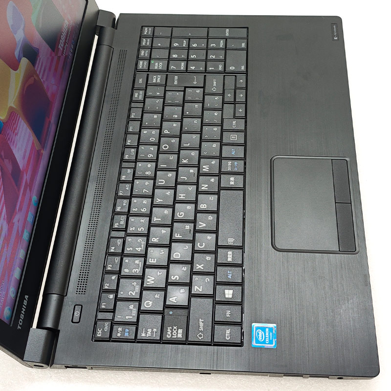 Win7 32bit 中古パソコン 東芝/Dynabook dynabook B45/B Windows7 Pro Celeron 3855U メモリ 4GB SSD 128GB 15.6型 DVD-ROM 15インチ A4 本体 / 3ヶ月保証 中古ノートパソコン (7286a)