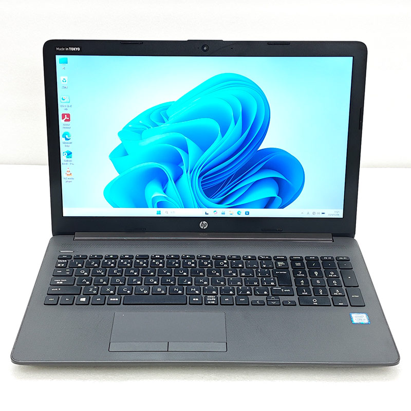 中古パソコン HP 250 G7 Windows11 Pro Core i5 8265U メモリ 8GB 新品SSD 256GB 15.6型 DVDマルチ 無線LAN Wi-Fi 15インチ A4 本体 / 3ヶ月保証 中古ノートパソコン (7786a)