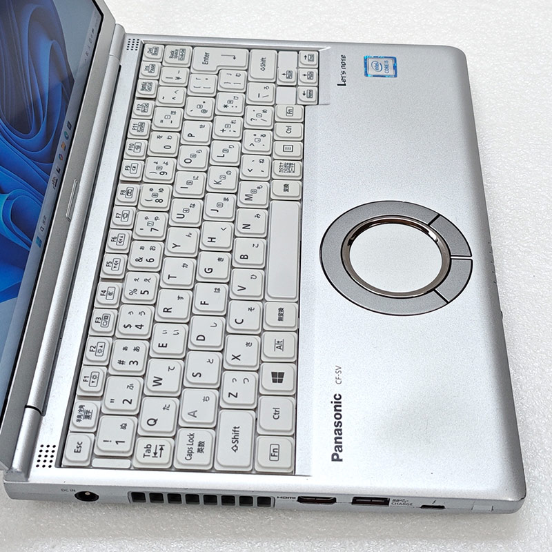 小型軽量PC 中古パソコン Microsoft Office付き Panasonic Let's note CF-SV8 Windows11 Pro Core i5 8265U メモリ 8GB SSD 256GB 12.1型 DVDマルチ 無線LAN Wi-Fi 12インチ B5 本体 / 3ヶ月保証 中古ノートパソコン (8085aof)