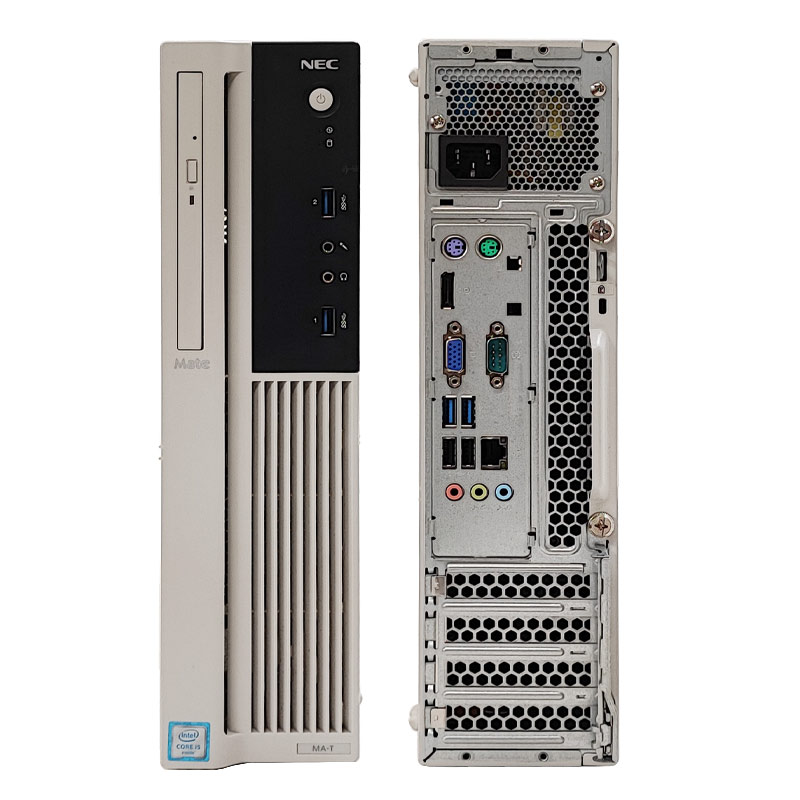 中古デスクトップ NEC Mate MK27M/L-1 Windows11 Pro Core i5 6400 メモリ 8GB HDD 500GB DVDマルチ 液晶モニタ WPS Office付 本体 / 3ヶ月保証 中古デスクトップパソコン (6985lcd)