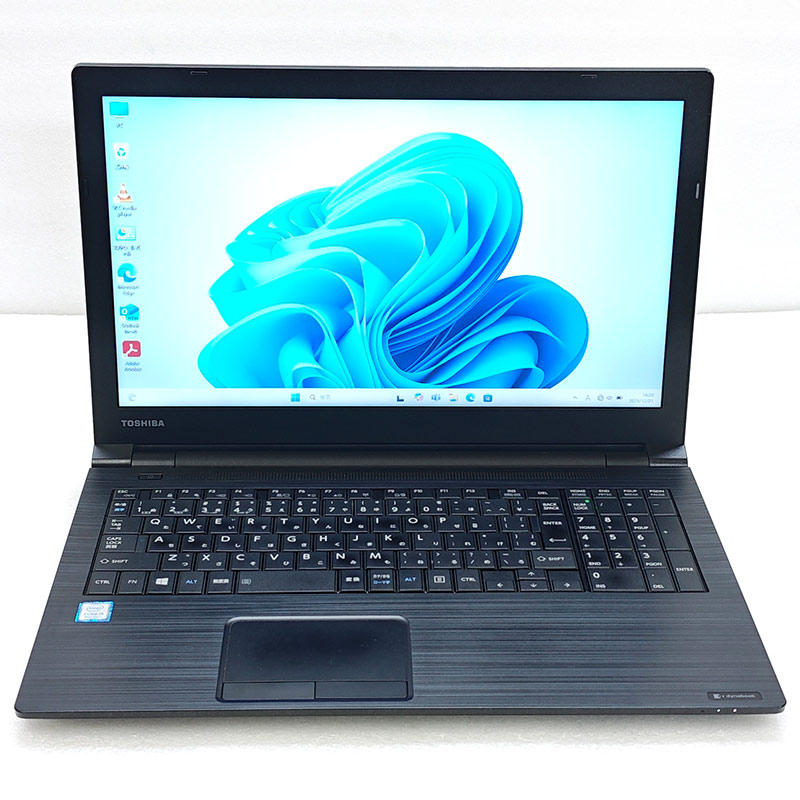 訳あり 中古パソコン 東芝/Dynabook dynabook B55/M Windows11 Pro Core i5 8250U メモリ 8GB SSD 256GB 15.6型 DVDマルチ 無線LAN Wi-Fi 15インチ A4 本体 / 3ヶ月保証 中古ノートパソコン (7587w)