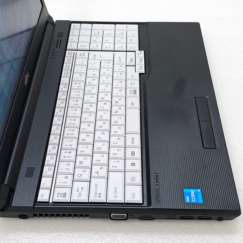 2023年モデル 中古パソコン 富士通 LIFEBOOK A5513/M Windows11 Pro Core i5 1345U メモリ 16GB SSD 256GB 15.6型 DVDマルチ 無線LAN Wi-Fi 15インチ A4 本体 / 3ヶ月保証 中古ノートパソコン (8087)
