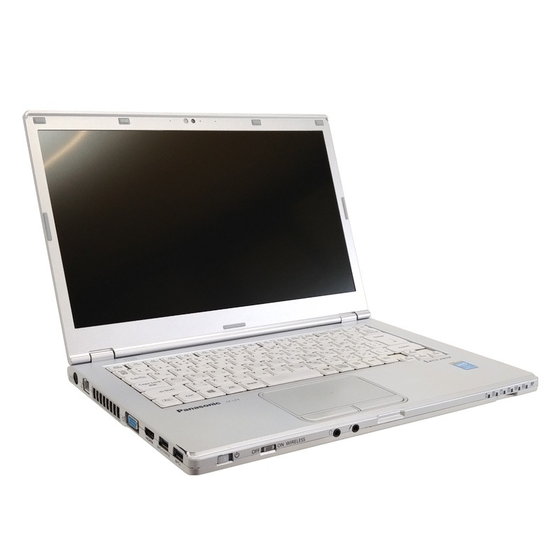 中古ノートパソコン 【 Microsoft Office ( Word Excel )搭載】 Windows10 Panasonic Let's note CF-LX3 Core i5-2Ghz メモリ4GB HDD250GB DVDマルチ 14型 無線LAN WEBカメラ (LP35m-10cWiof) 3ヵ月保証 中古パソコン