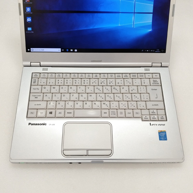 中古ノートパソコン 【 Microsoft Office ( Word Excel )搭載】 Windows10 Panasonic Let's note CF-LX3 Core i5-2Ghz メモリ4GB HDD250GB DVDマルチ 14型 無線LAN WEBカメラ (LP35m-10cWiof) 3ヵ月保証 中古パソコン