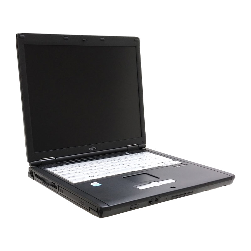 中古ノートパソコン 富士通 FMV-C8250 WindowsXP Celeron M530 メモリ2GB SSD256GB DVDマルチ 15型 (f80xs) 3ヵ月保証 / 中古パソコン