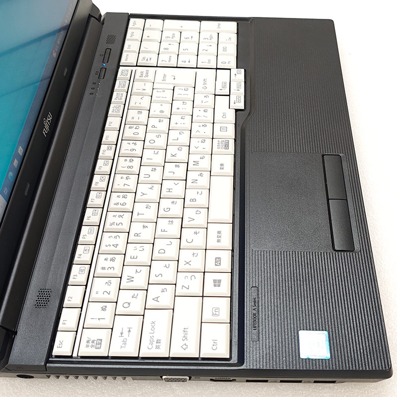 Win10 中古パソコン 富士通 LIFEBOOK A577/TX Windows10 Pro Core i3 7100U メモリ 8GB HDD 320GB 15.6型 DVDマルチ 無線LAN Wi-Fi 15インチ A4 本体 / 3ヶ月保証 中古ノートパソコン (8488a)