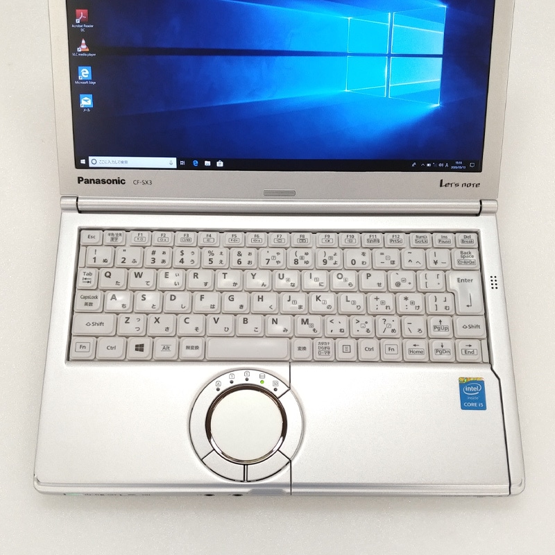 中古パソコン Microsoft Office搭載 Panasonic Let's note CF-SX3 Windows10 Corei5-1.6Ghz メモリ4GB HDD320GB DVDマルチ 12.1型 無線LAN (BP45m-10cWiof) 3ヵ月保証 / 中古ノートパソコン 中古PC