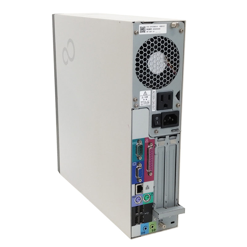 中古パソコン 富士通 FMV-D5280 WindowsXP Celeron E1400 メモリ2GB SSD256GB DVDROM (2490) 3ヵ月保証 / 中古デスクトップパソコン