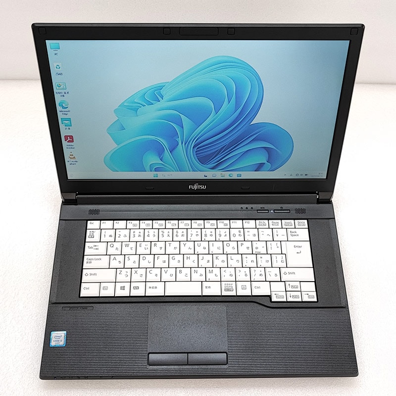 中古ノートパソコン Microsoft Office付き 富士通 LIFEBOOK A576/P Windows11 Pro Core i3 6100U メモリ 8GB SSD 512GB DVD-ROM 15.6型 A4 15インチ (4189aof) 3ヵ月保証 / 中古パソコン