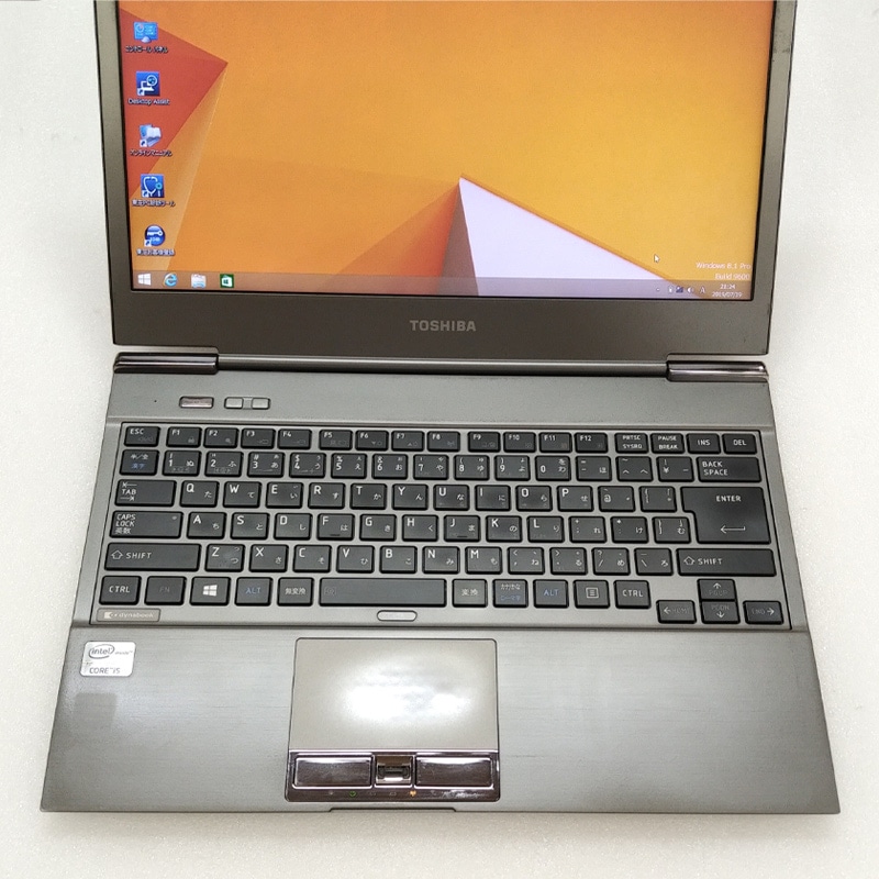 中古ノートパソコン Windows8.1 東芝 Dynabook 632/G Core i5-1.8Ghz メモリ4GB SSD128GB 13.3型 無線LAN WPS Office (AT268sWi) 3ヵ月保証 中古パソコン