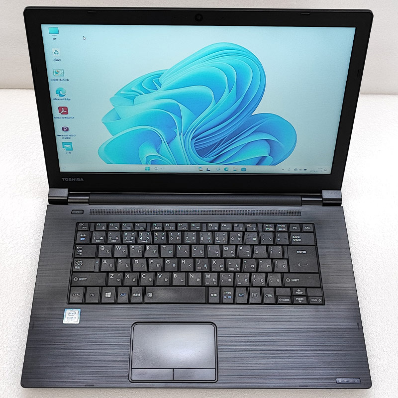 薄型 大画面 中古パソコン Microsoft Office付き 東芝 dynabook B65/M 
