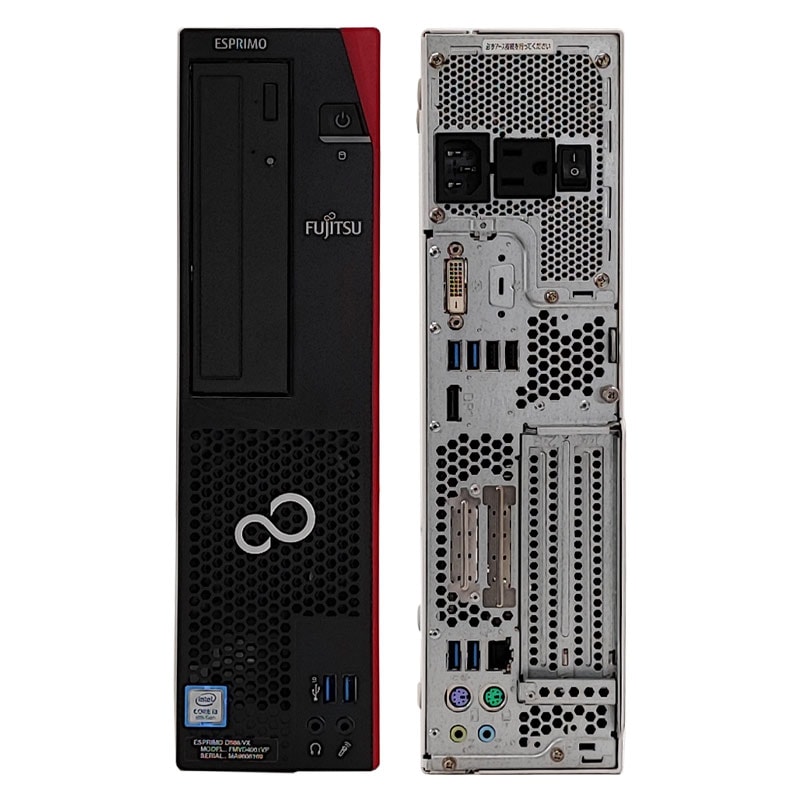 新品SSD搭載 中古デスクトップ Microsoft Office付き 富士通 ESPRIMO D587/SX Windows11 Pro Core i5 7500 メモリ 16GB 新品SSD 256GB DVDマルチ 本体 / 3ヶ月保証 中古デスクトップパソコン (5990of)