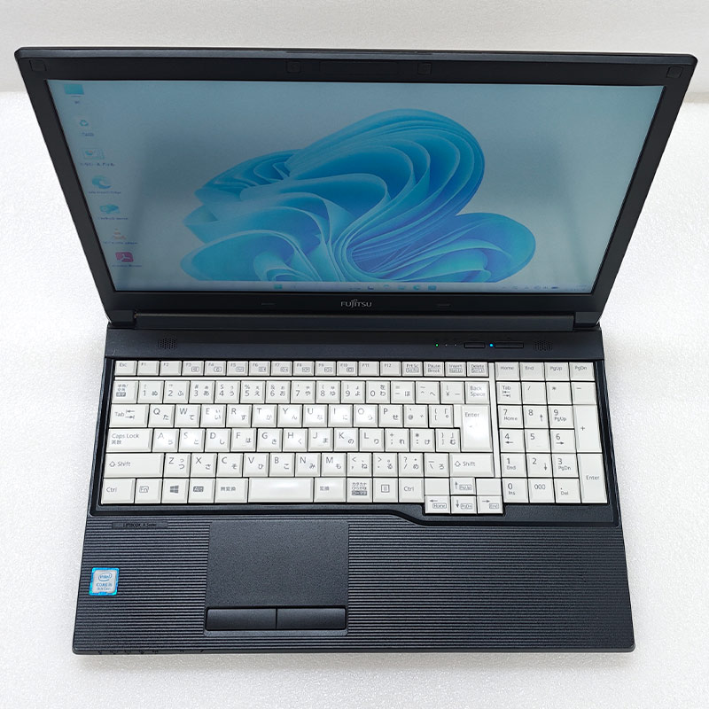 訳ありお値打ち品 中古パソコン 富士通 LIFEBOOK A577/S Windows11 Pro Core i5 7300U メモリ 8GB SSD 256GB 15.6型 DVDマルチ 無線LAN Wi-Fi 15インチ A4 本体 / 3ヶ月保証 中古ノートパソコン (8091w)