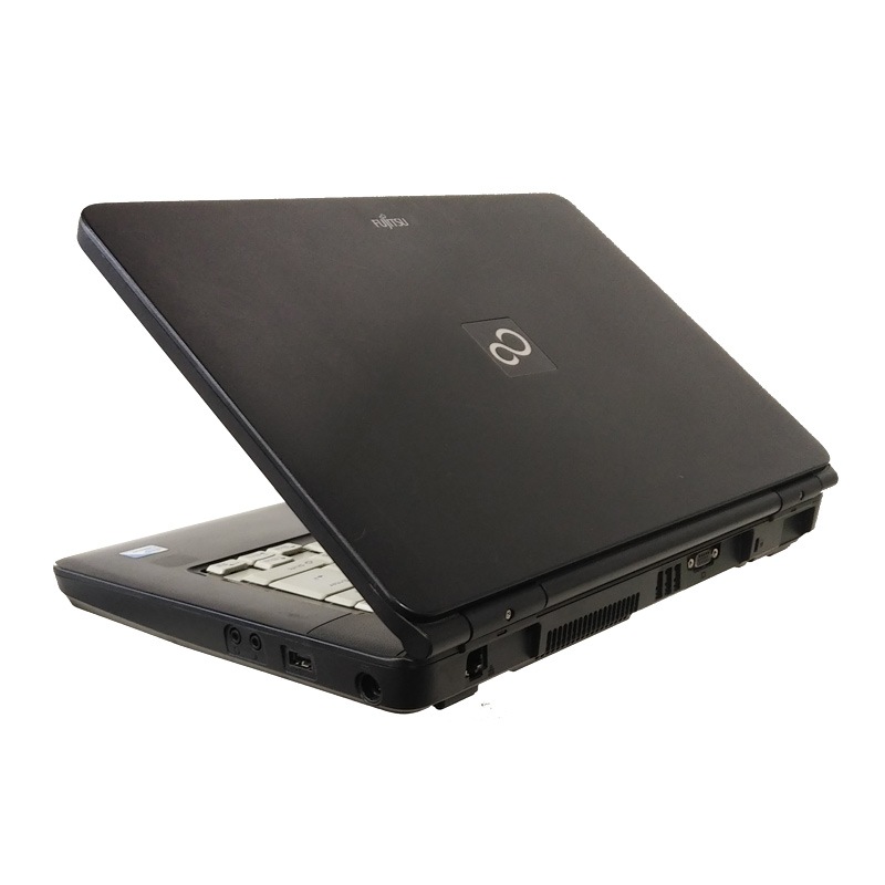 即使用可 黒緑 ノートパソコン 中古動作良品 15.6型 FUJITSU 富士通 NF
