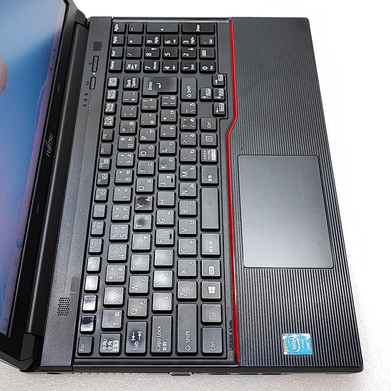 Win7 32bit 中古ノートパソコン Microsoft Office付き 富士通 LIFEBOOK 