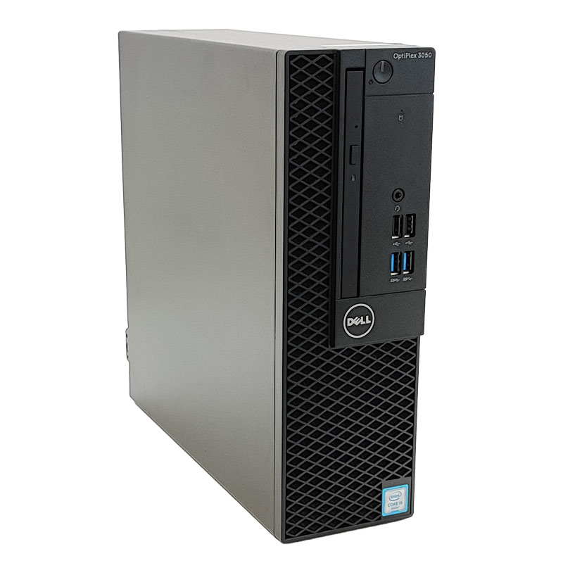 スモール筐体 中古デスクトップ DELL OptiPlex 3050 SFF Windows10 Pro Core i5 6500 メモリ 8GB SSD 128GB 液晶モニタ WPS Office付 / 3ヶ月保証 中古デスクトップパソコン (5890lcd)