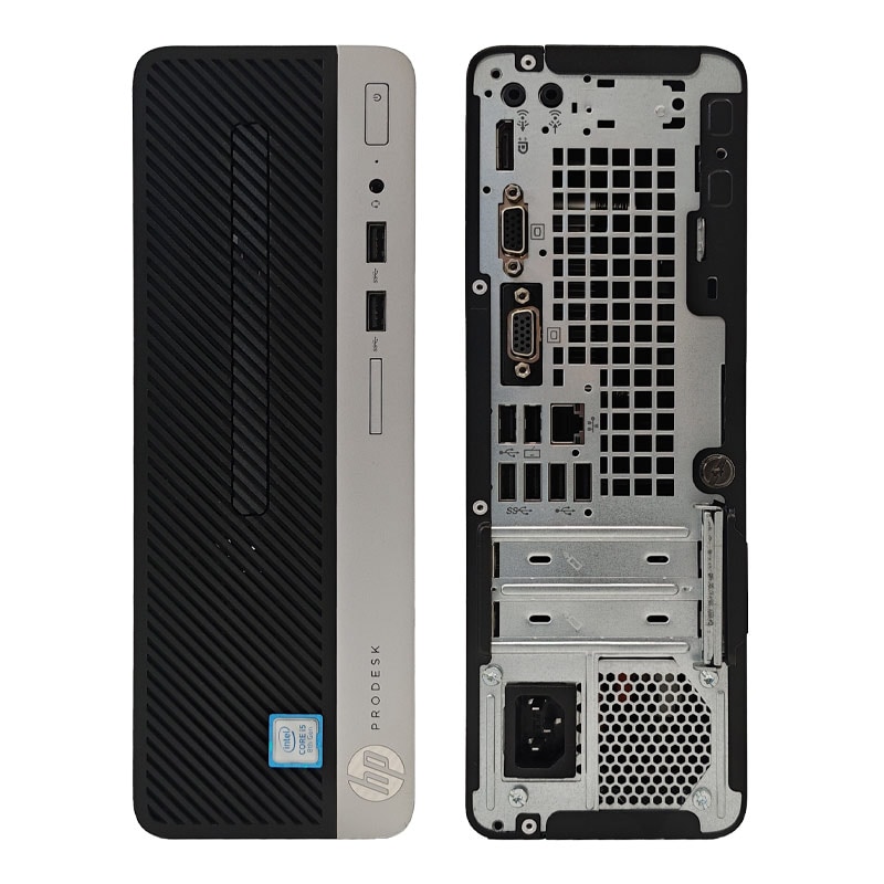 中古デスクトップ Microsoft Office付き HP Prodesk 400 G5 SFF Windows11 Pro Core i3 8100 メモリ 8GB SSD 128GB DVDマルチ 液晶モニタ付 本体 / 3ヶ月保証 中古デスクトップパソコン (7389lcdof)
