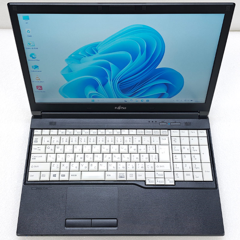訳あり 中古パソコン 富士通 LIFEBOOK A577/S Windows11 Pro Core i5 7300U メモリ 8GB SSD 256GB 15.6型 DVDマルチ 無線LAN Wi-Fi 15インチ A4 本体 / 3ヶ月保証 中古ノートパソコン (7792w)