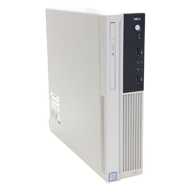 お値打ちSSDパソコン 中古デスクトップ NEC Mate MK37L/L-U Windows11 Pro Core i3 6100 メモリ 8GB SSD 256GB DVDマルチ 液晶モニタ WPS Office付 / 3ヶ月保証 中古デスクトップパソコン (5391lcd)
