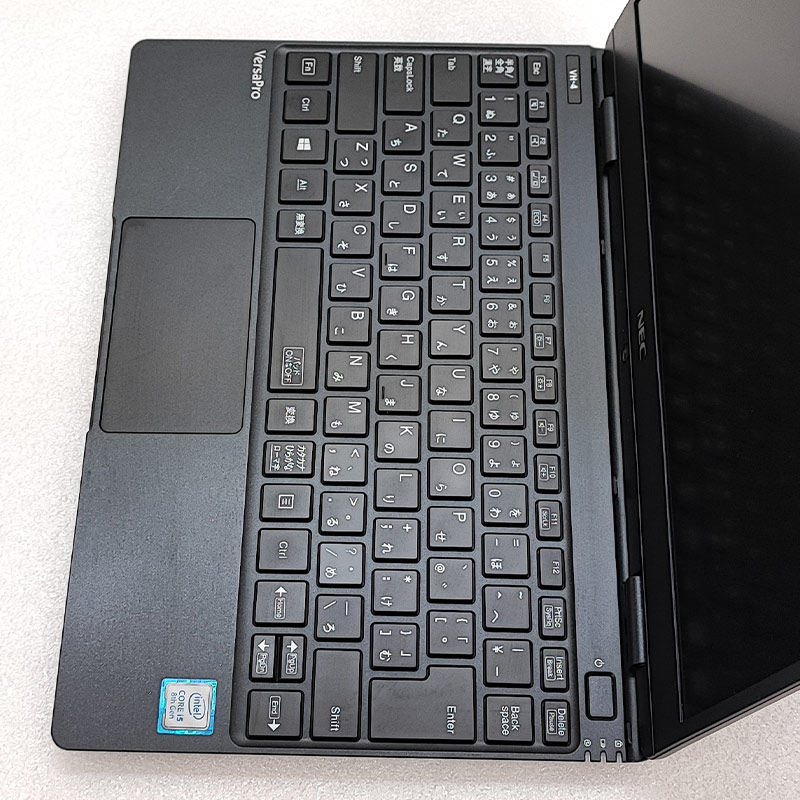 中古ノートパソコン NEC VersaPro VKT13/H-4 Windows11 Pro Core i5 8200Y メモリ 8GB SSD 256GB 12.5型 無線LAN WPS Office (4694w) 3ヵ月保証 / 中古パソコン