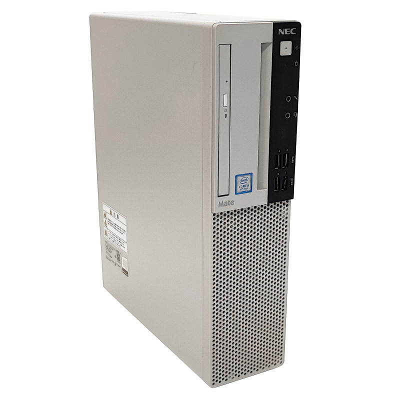 中古デスクトップ Microsoft Office付き NEC Mate MKL36/L-3 Windows11 Pro Core i3 8100 メモリ 4GB SSD 240GB DVDマルチ 液晶モニタ付 本体 / 3ヶ月保証 中古デスクトップパソコン (6691lcdof)