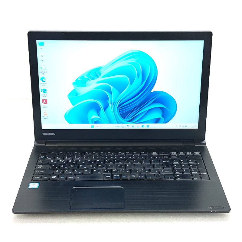 訳あり 中古パソコン 東芝/Dynabook dynabook B55/M Windows11 Pro Core i5 8250U メモリ 8GB SSD 256GB 15.6型 DVDマルチ 無線LAN Wi-Fi 15インチ A4 本体 / 3ヶ月保証 中古ノートパソコン (7894w)