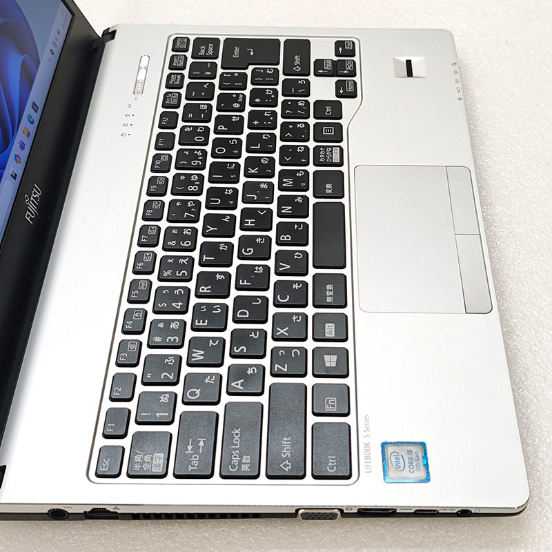 FHD液晶 中古パソコン 富士通 LIFEBOOK S938/B Windows11 Pro Core i5 8350U メモリ 8GB SSD 256GB 13.3型 無線LAN Wi-Fi 13インチ B5 本体 / 3ヶ月保証 中古ノートパソコン (8494a)