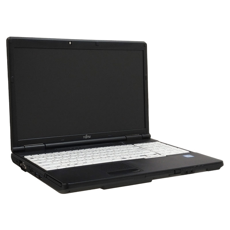 中古ノートパソコン Microsoft Office搭載 富士通 LIFEBOOK A572/F Windows7 Corei3 3110M メモリ4GB HDD250GB DVDマルチ 15.6型 無線LAN (2394of) 3ヵ月保証 / 中古パソコン