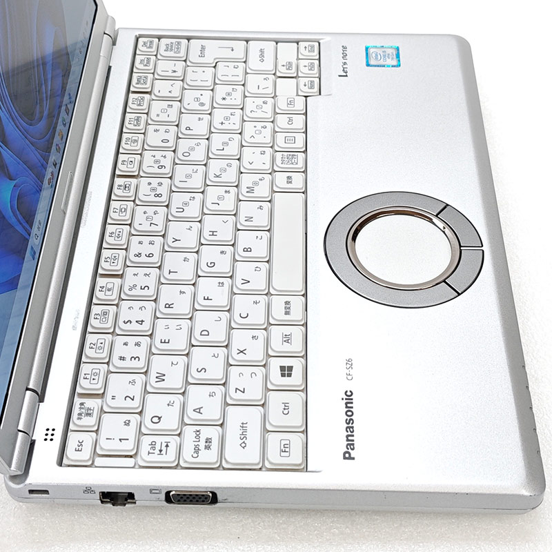 重量約890g 中古パソコン Panasonic Let's note CF-SZ6 Windows11 Pro Core i5 7300U メモリ 8GB SSD 256GB 12.1型 無線LAN Wi-Fi 12インチ B5 本体 / 3ヶ月保証 中古ノートパソコン (7995a)