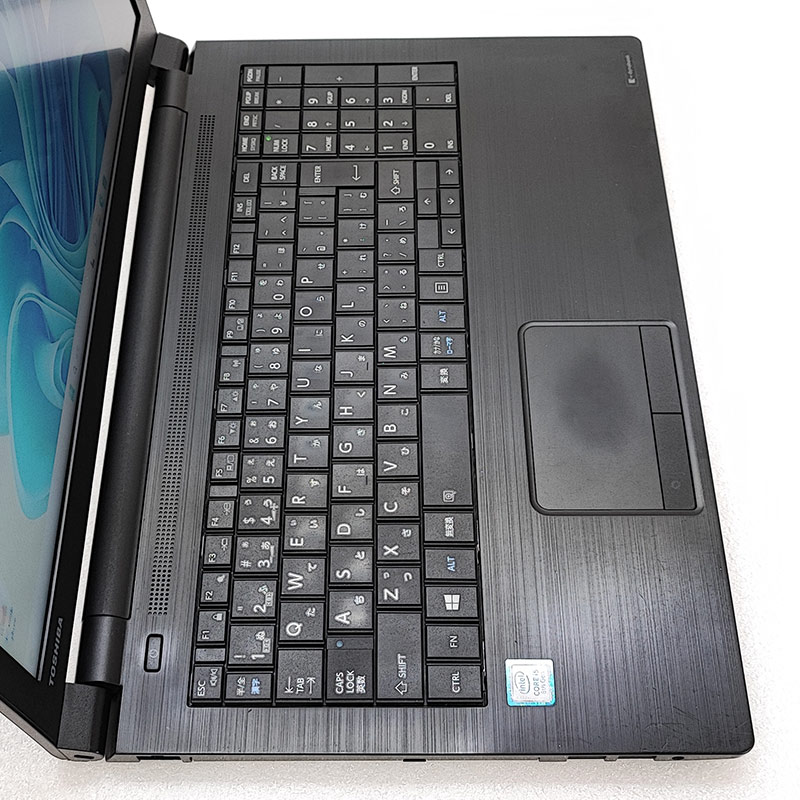 訳あり 中古パソコン 東芝 dynabook B65/J Windows11 Pro Core i5 8250U メモリ 8GB SSD 256GB 15.6型 DVDマルチ 無線LAN Wi-Fi 15インチ A4 本体 / 3ヶ月保証 中古ノートパソコン (4296w)