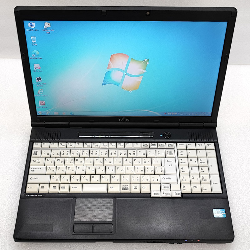 Win7 32bit 中古パソコン 富士通 LIFEBOOK A572/F Windows7 Pro Core 