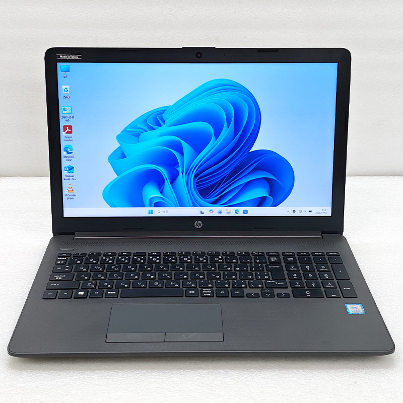 中古パソコン HP 250 G7 Windows11 Pro Core i5 8265U メモリ 8GB 新品SSD 256GB 15.6型 DVDマルチ 無線LAN Wi-Fi 15インチ A4 本体 / 3ヶ月保証 中古ノートパソコン (8296a)