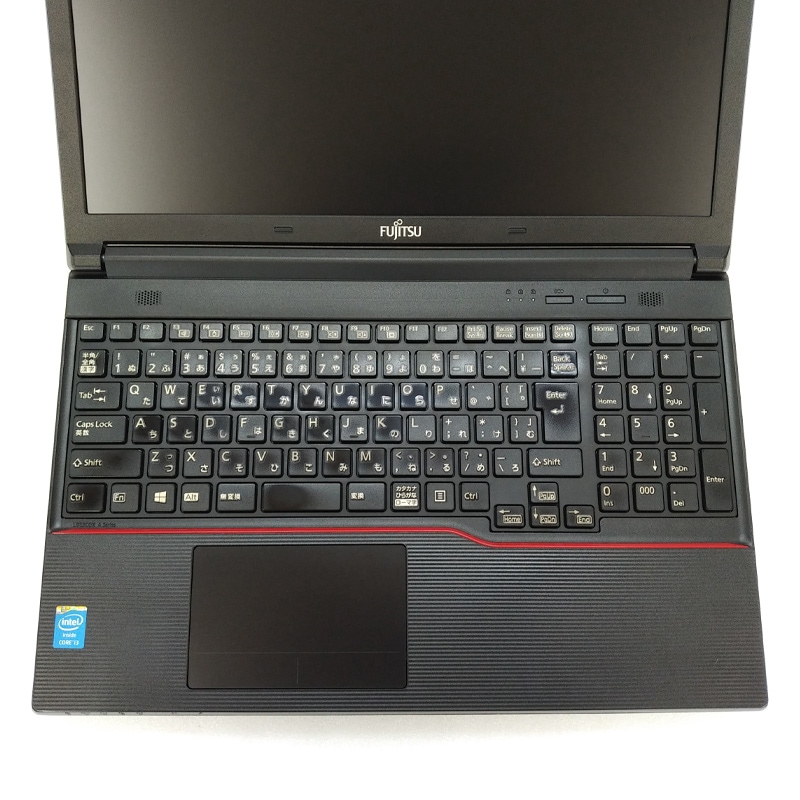 テンキー付き 中古ノートパソコン 富士通 LIFEBOOK A574/H Windows10 Corei3-2.4Ghz メモリ4GB