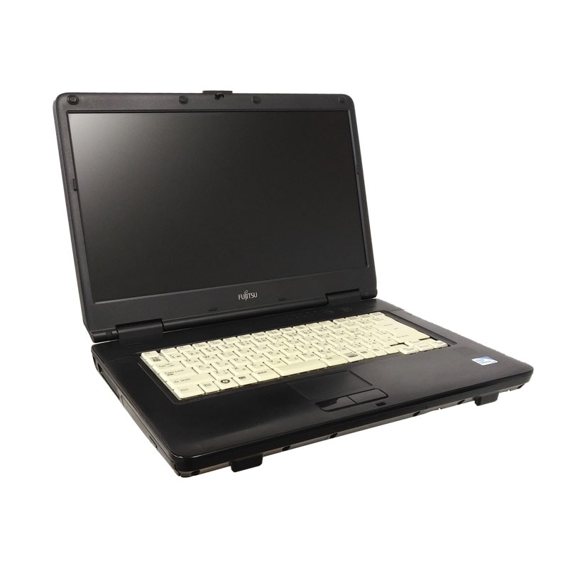 中古ノートパソコン 富士通 店長オススメXPノート WindowsXP Celeron 900 メモリ2GB SSD256GB DVDマルチ 15.6型 無線LAN (2097) 3ヵ月保証 / 中古パソコン