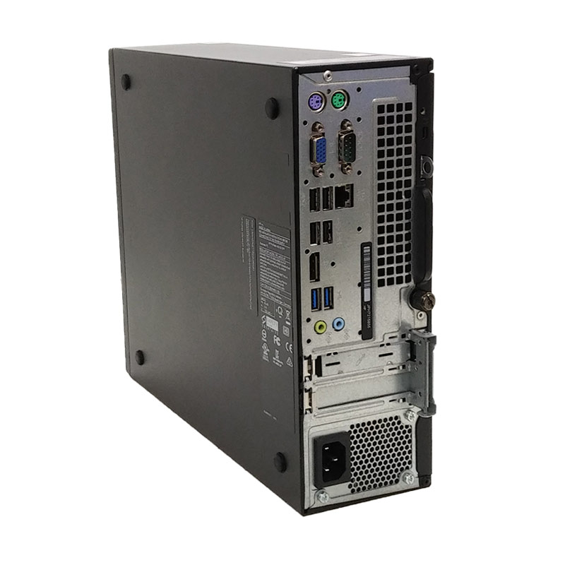 スモール筐体 中古デスクトップ HP ProDesk 400 G3 SFF Windows10 Home Core i3 6100 メモリ 8GB SSD 128GB DVD-ROM 液晶モニタ WPS Office付 本体 / 3ヶ月保証 中古デスクトップパソコン (3895lcd)