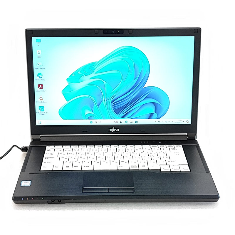 クラシックキーボード 中古パソコン Microsoft Office付き 富士通 