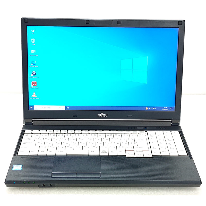 Win10 中古パソコン Microsoft Office付き 富士通 LIFEBOOK A577/SX Windows10 Pro Core i5 7300U メモリ 8GB HDD 320GB 15.6型 DVDマルチ 無線LAN Wi-Fi 15インチ A4 本体 / 3ヶ月保証 中古ノートパソコン (8496aof)