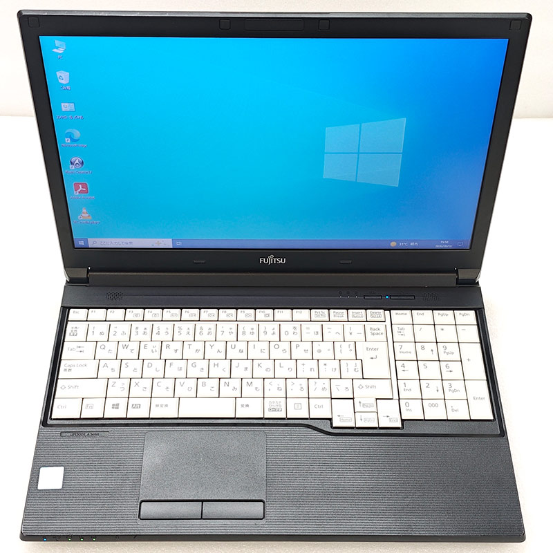 Win10 中古パソコン Microsoft Office付き 富士通 LIFEBOOK A577/SX Windows10 Pro Core i5 7300U メモリ 8GB HDD 320GB 15.6型 DVDマルチ 無線LAN Wi-Fi 15インチ A4 本体 / 3ヶ月保証 中古ノートパソコン (8496aof)