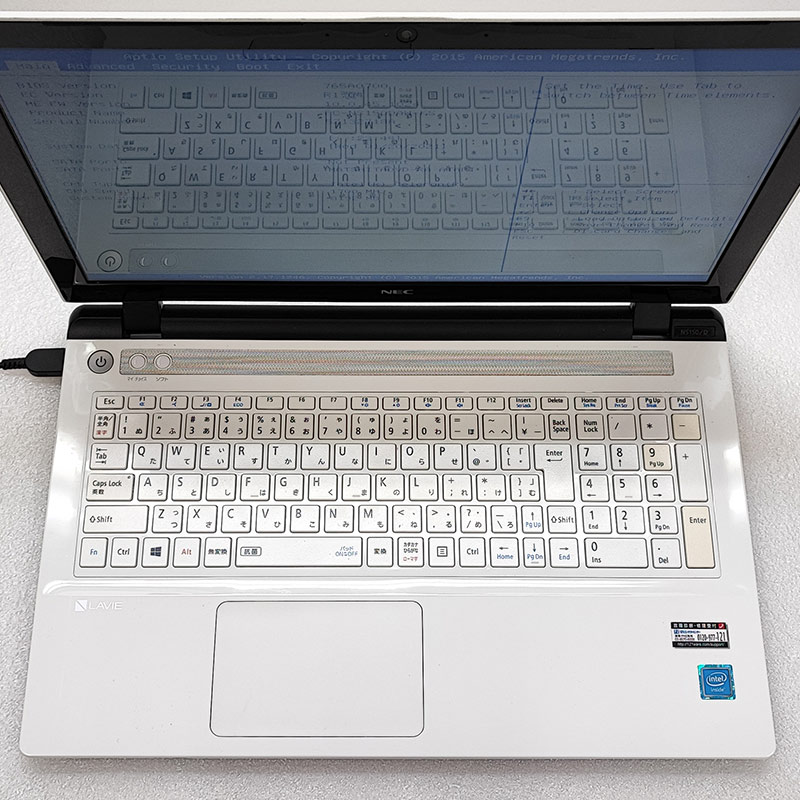 NEC Lavie LS150SSW ジャンク
