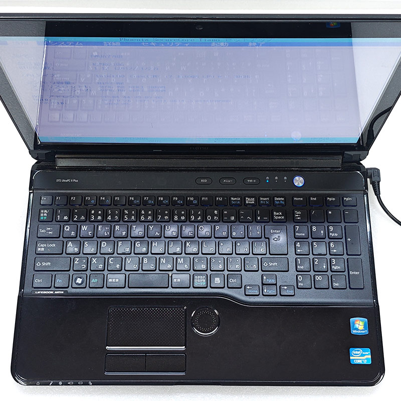 ジャンク品 富士通 LIFEBOOK AH77/H FMVA77HB ジャンクPC ジャンク