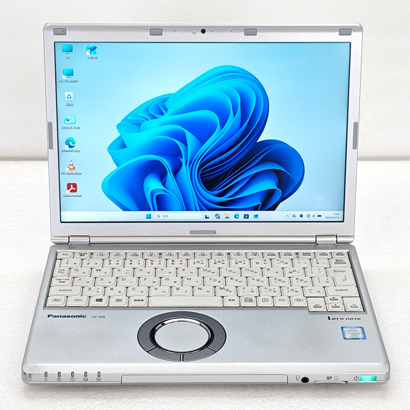 重量約890g 中古パソコン Microsoft Office付き Panasonic Let's note CF-SZ6 Windows11 Pro Core i5 7300U メモリ 8GB SSD 256GB 12.1型 無線LAN Wi-Fi 12インチ B5 本体 / 3ヶ月保証 中古ノートパソコン (7997aof)