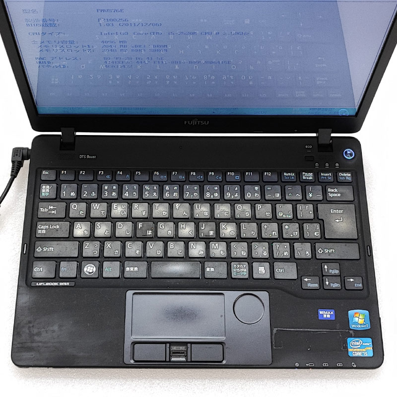 ジャンク品 富士通 LIFEBOOK SH76/E FMVS76E ジャンクPC ジャンク
