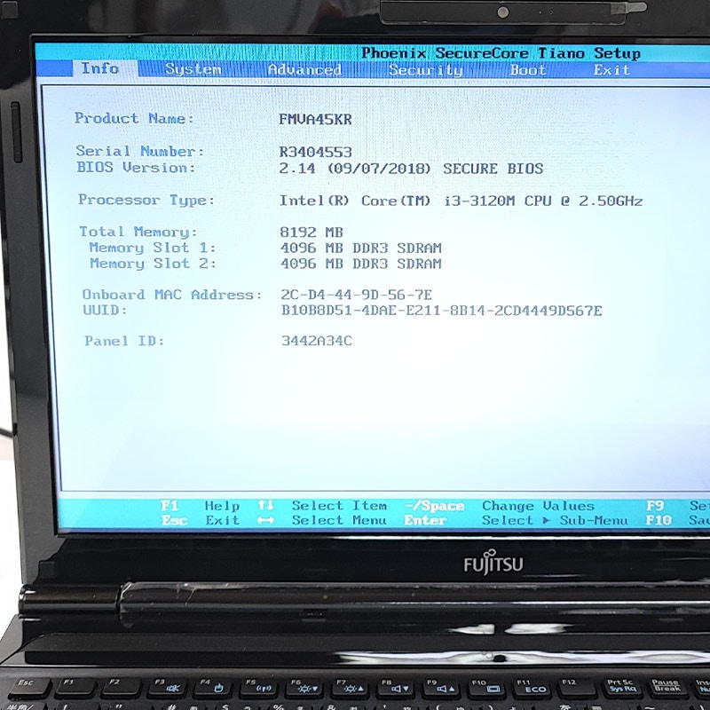 ジャンク品 富士通 LIFEBOOK AH54/K FMVA45KR ジャンクPC ジャンク