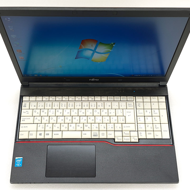 Win7 32bit 中古パソコン Microsoft Office付き 富士通 LIFEBOOK A744/M Windows7 Pro Core i5 4310M メモリ 4GB HDD 320GB 15.6型 DVD-ROM 無線LAN Wi-Fi 15インチ A4 本体 / 3ヶ月保証 中古ノートパソコン (6898aof)