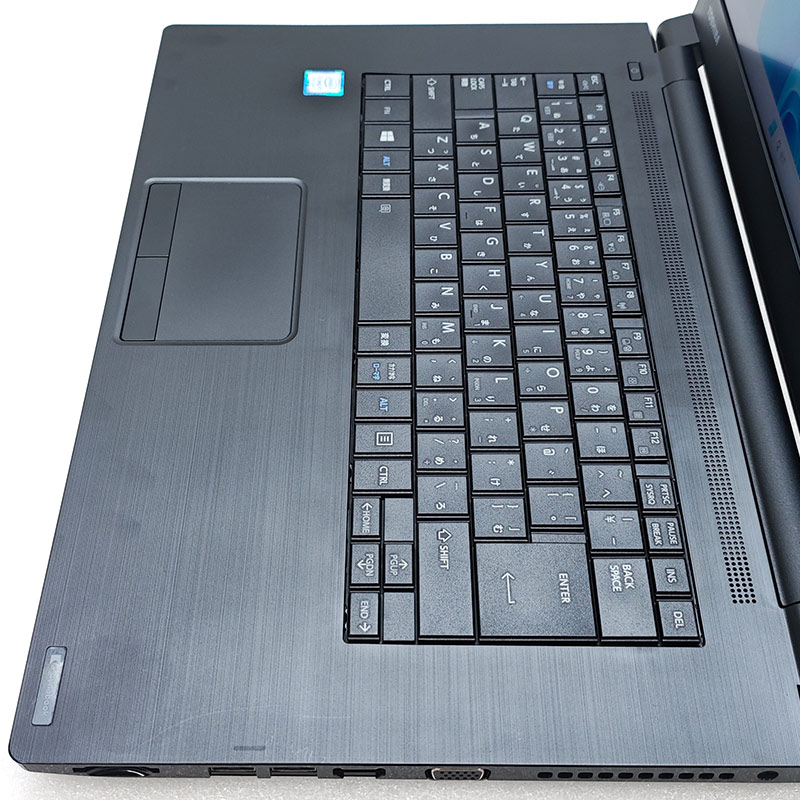 高性能i7 中古パソコン Microsoft Office付き 東芝/Dynabook dynabook B65/M Windows11 Pro Core i7 8550U メモリ 8GB SSD 256GB 15.6型 無線LAN Wi-Fi 15インチ A4 本体 / 3ヶ月保証 中古ノートパソコン (8298aof)